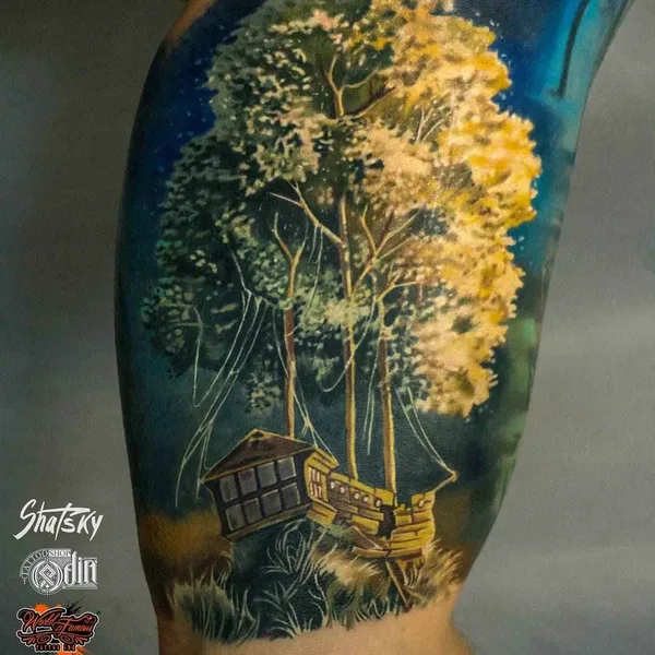 Realism tattoo by Владимир Шацкий in Краснодар