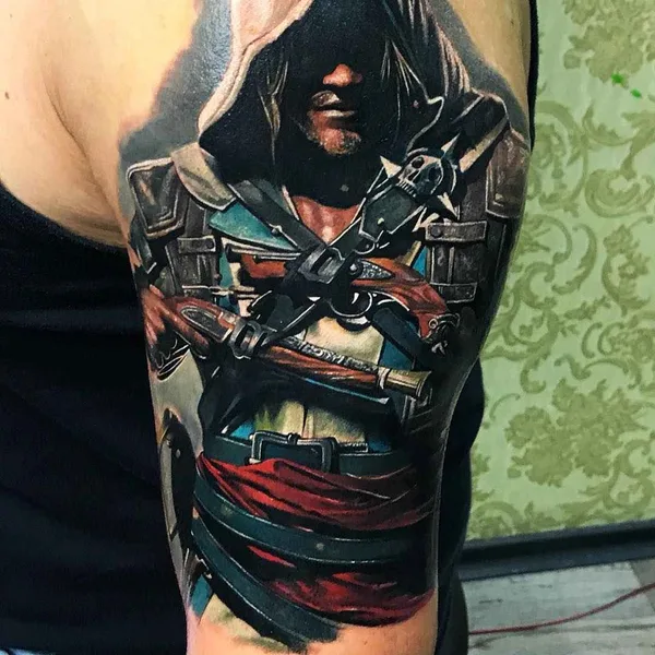 Portrait tattoo by Goran Micic