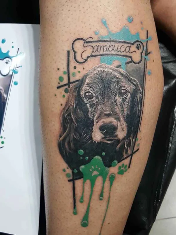 color realism 타투 부위 calf #14608 | 타투이스트 Renata Jardim