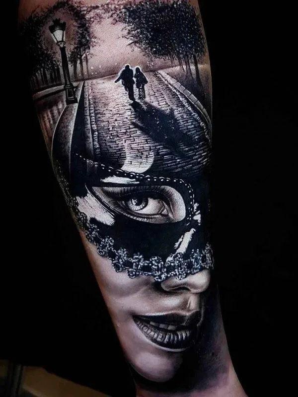 Авторская tattoo by Benji Roketlauncha Ortega in Sydney