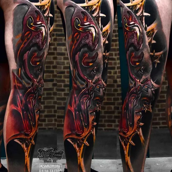Realism tattoo by Tomasz TOFI Torfinski