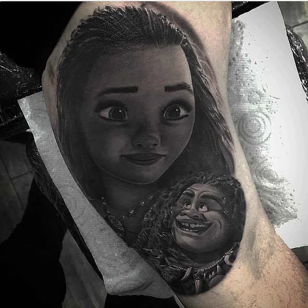 realism   tattoo by Owen Paulls