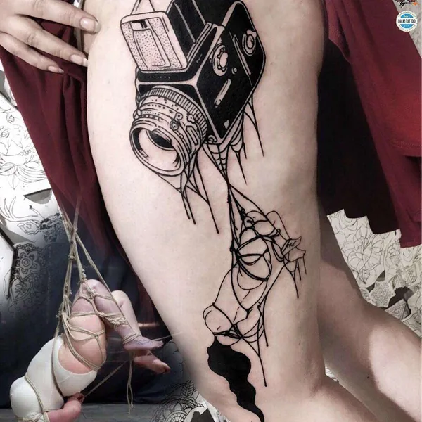 Author's Style tattoo by Ufo Tattoo in Kraków