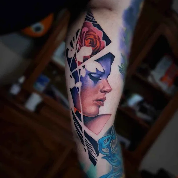 Abstract tattoo by Артем Савельев
