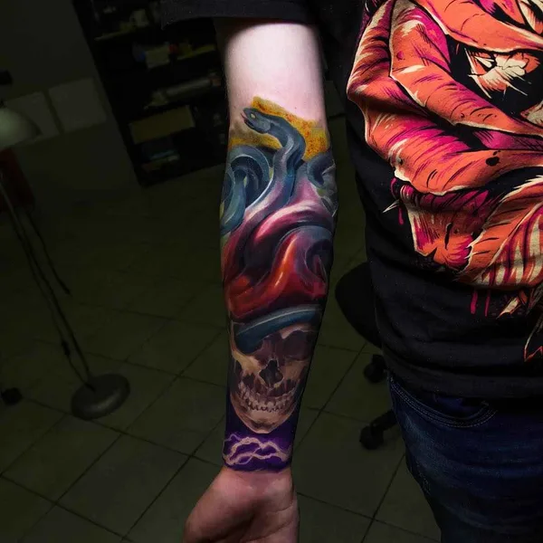 Реализм tattoo by Николай Джангиров in Санкт-Петербург