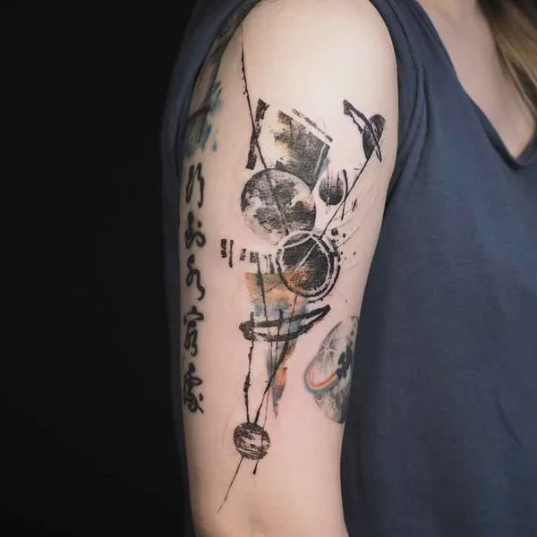 Abstract tattoo by NADi