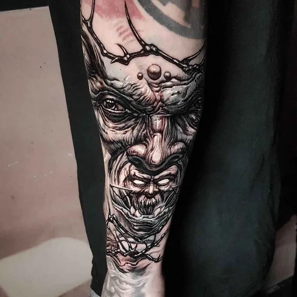 Author's Style tattoo by Hokowhitu Sciascia in Melbourne