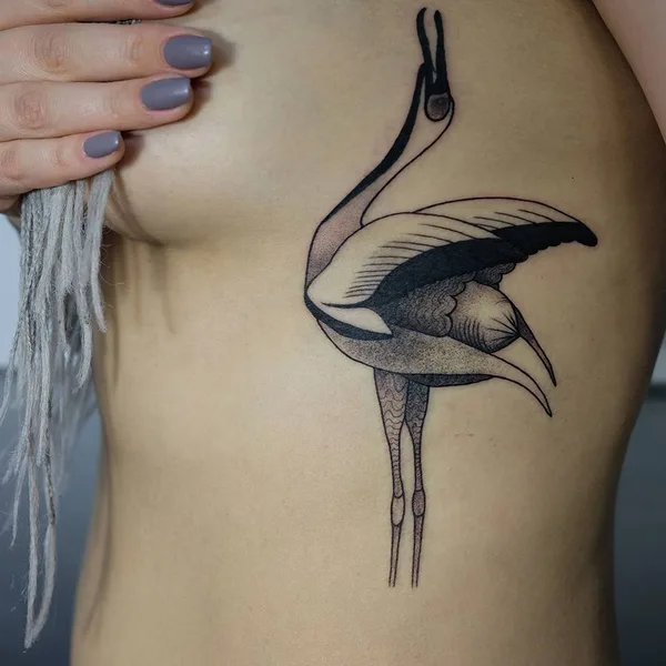 черная tattoo by  Zamyatina Mariya in Тюмень