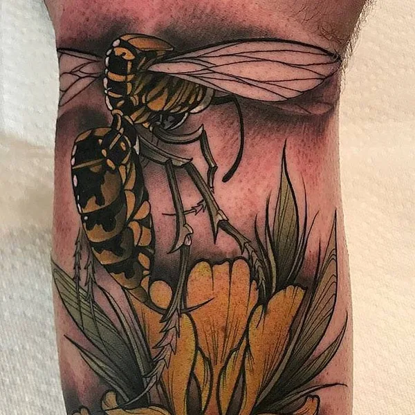 Авторская tattoo by Jason Sketchy Lawyer in Georgia