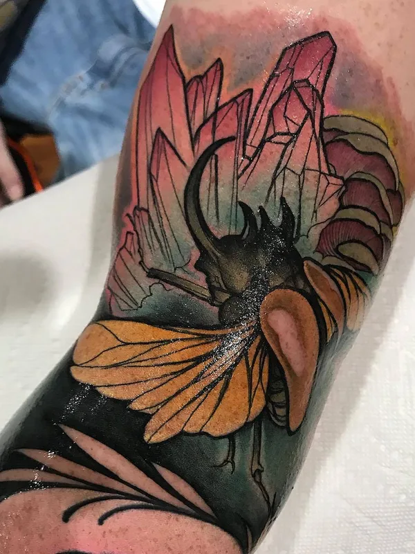 Author's Style tattoo by Jason Sketchy Lawyer in Georgia