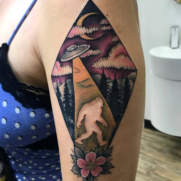 Авторская tattoo by Jason Sketchy Lawyer in Georgia