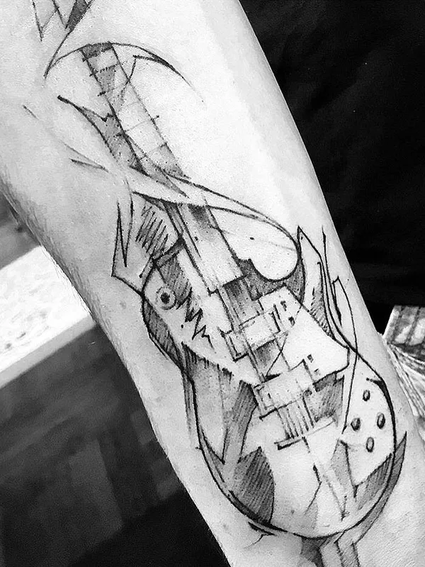 black and grey sketch татуировка на forearm #27498 | Тату мастер Igor Kononov