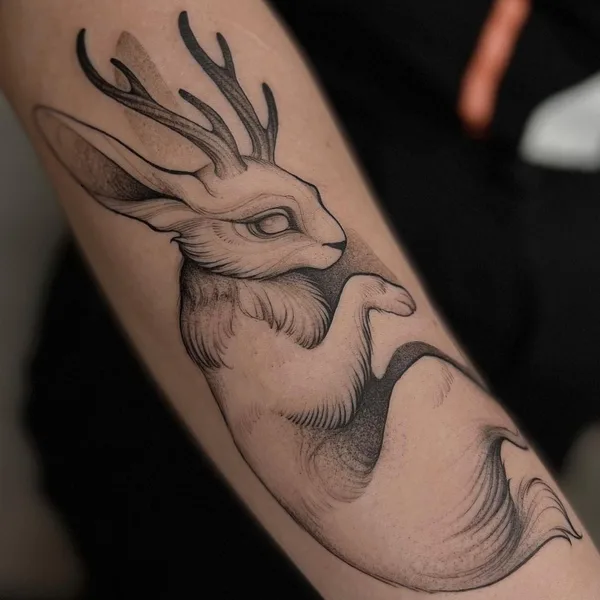 Botanical tattoo by Рита Ламбер in Нижний Новгород