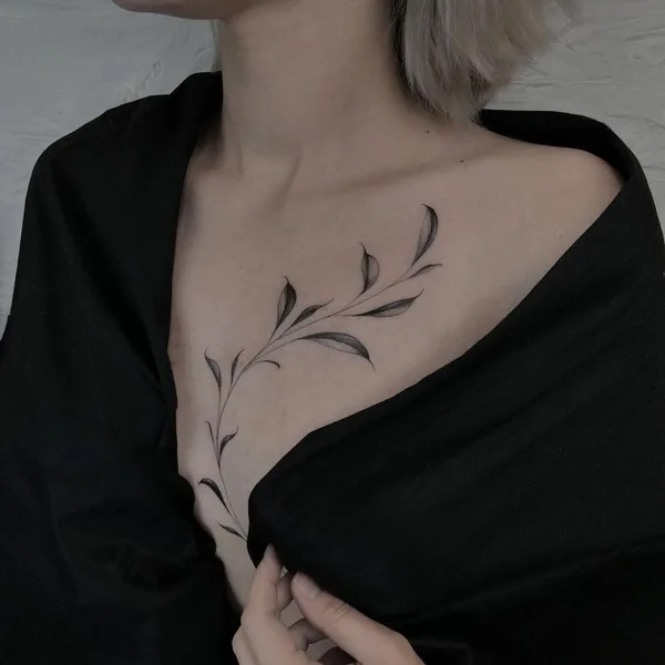 Botanical tattoo by Рита Ламбер in Нижний Новгород