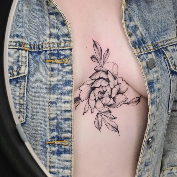 Botanical tattoo by Рита Ламбер in Нижний Новгород