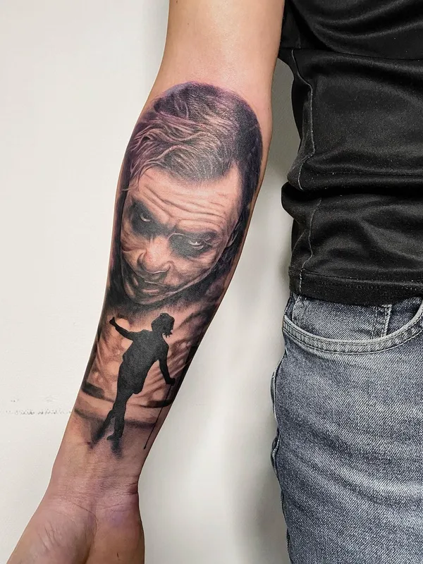 black and grey realism татуировка на forearm #48870 | Тату мастер Сергей Чернышев