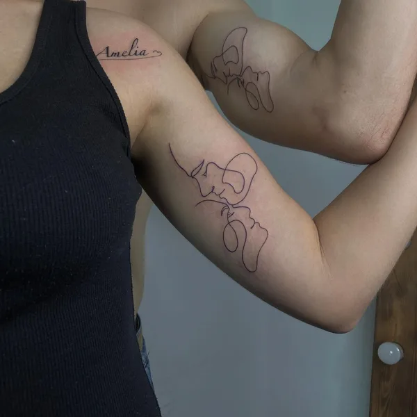 Graphic tattoo by Дора Ларина  in Нижний Новгород