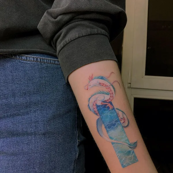 Graphic tattoo by Ксения Мишукова in Нижний Новгород