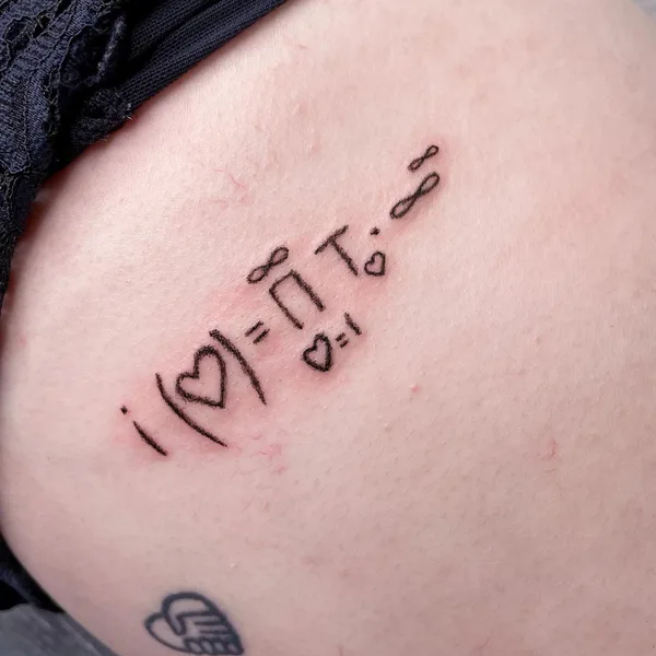 Graphic tattoo by Anastasia tattooer in Нижний Новгород