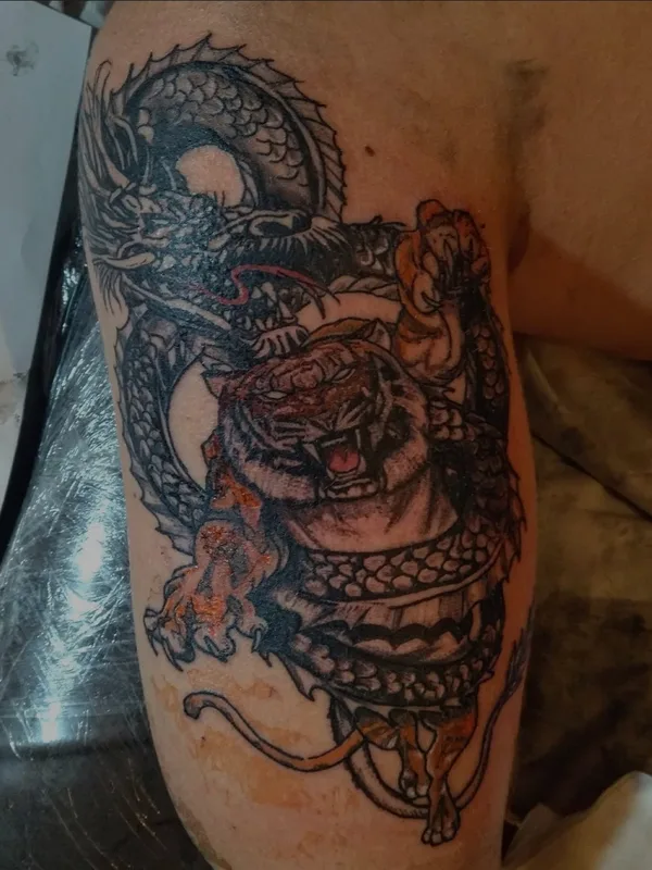 color japanese татуировка на upper arm #63036 | Тату мастер Storchak Pavel