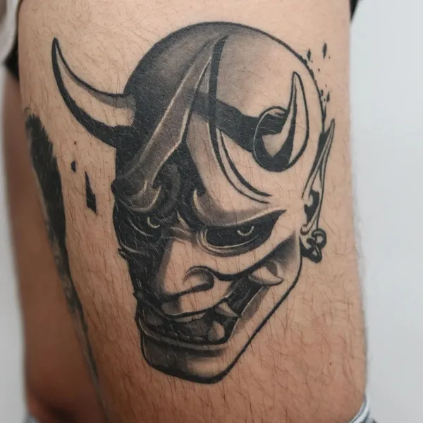 Botanical tattoo by Jordan Corneil in Lyon