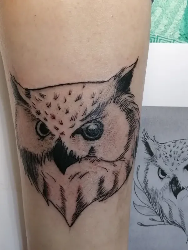 black and grey sketch татуировка на forearm #63052 | Тату мастер Анастасия Витальевна Севастьянова