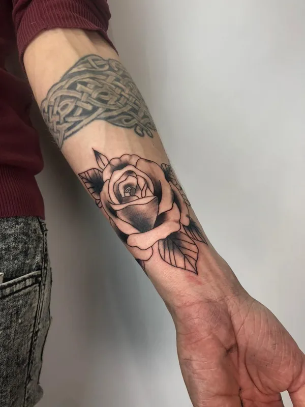 black and grey black and grey татуировка на forearm #63051 | Тату мастер Анастасия Витальевна Севастьянова