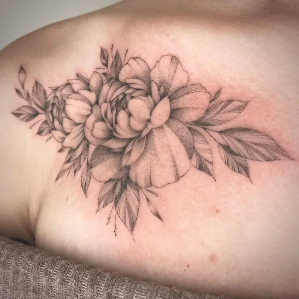 Graphic tattoo by Ксения Антонова in Липецк