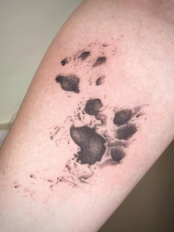 black blackwork Tatuagem em forearm #52192 | Tatuador Ксения Антонова