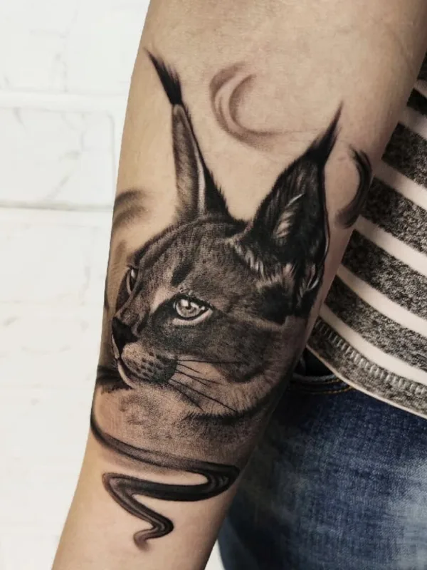 black and grey realism татуировка на forearm #52217 | Тату мастер Евгений Мич