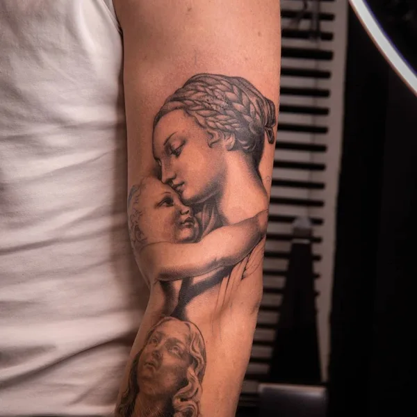 Реализм tattoo by Герасимов Сергей in Тамбов