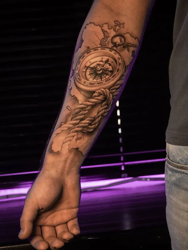 male black and grey realism tatuaje en forearm #52238 | Tatuador Герасимов Сергей