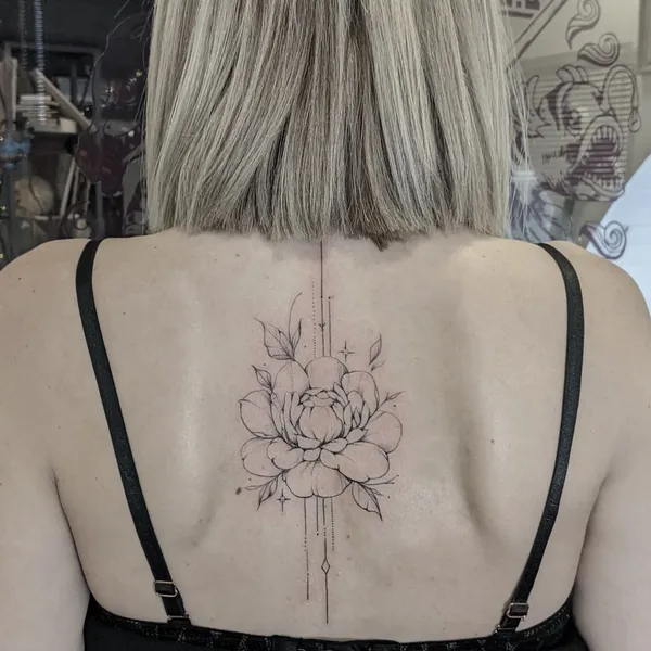 Graphic tattoo by Марина Филимоненко in Тамбов