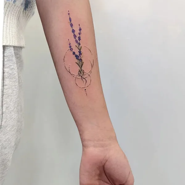 Graphic tattoo by Марина Филимоненко in Тамбов
