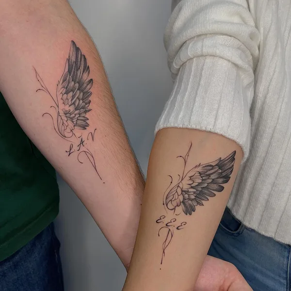 Graphic tattoo by Диана Вейцман in Тамбов