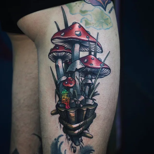 Neo Traditional tattoo by Югин Жёстко in Minsk