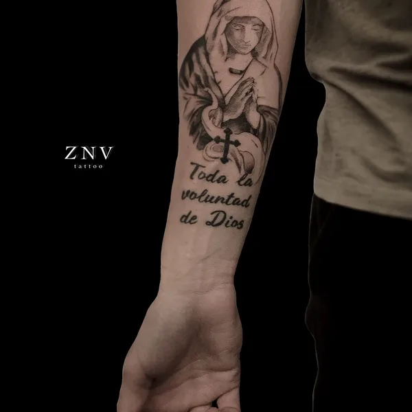 Black & Grey tattoo by Александр Зиновьев in Moscow