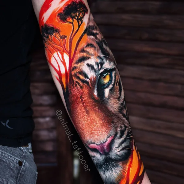 Realism tattoo by Наташа ANIMAL in Düsseldorf