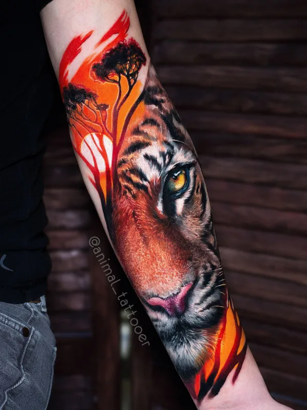 Realism tattoo by Наташа ANIMAL in Düsseldorf