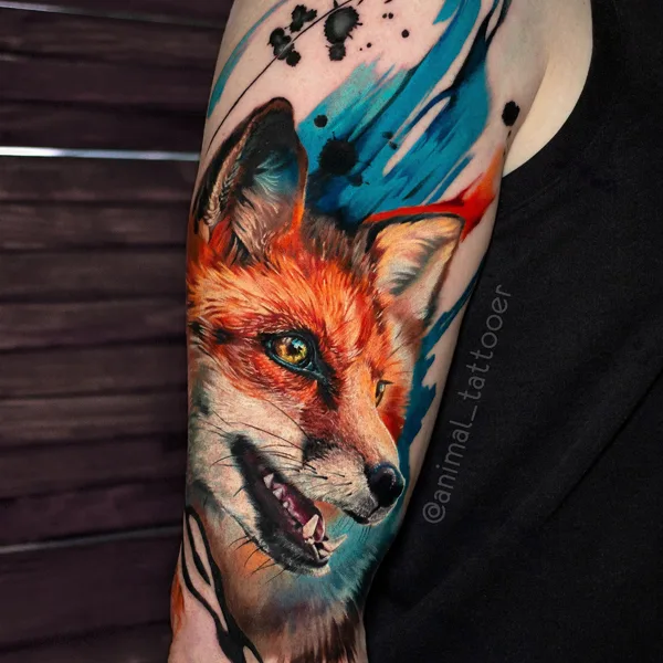 Realism tattoo by Наташа ANIMAL in Düsseldorf