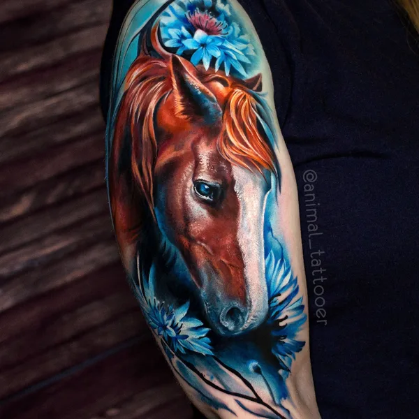 Realism tattoo by Наташа ANIMAL in Düsseldorf