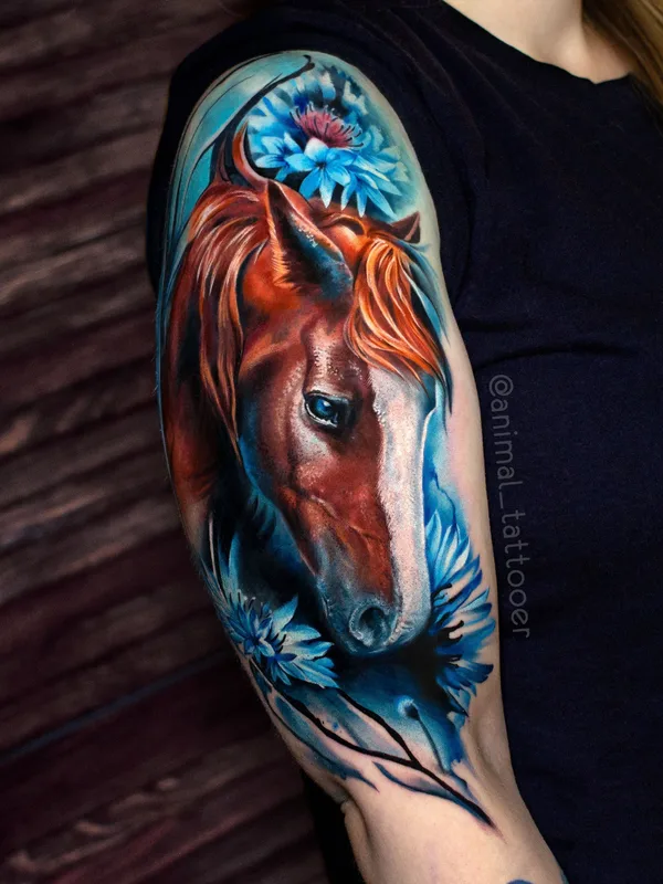 Realism tattoo by Наташа ANIMAL in Düsseldorf