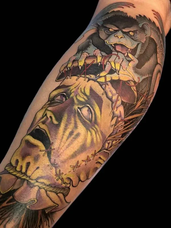 color illustrative tatouage sur forearm #14052 | Artiste tatoueur Teresa Sharpe