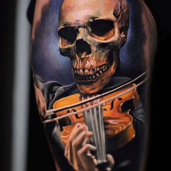 Авторская tattoo by Yomico Moreno in New York City