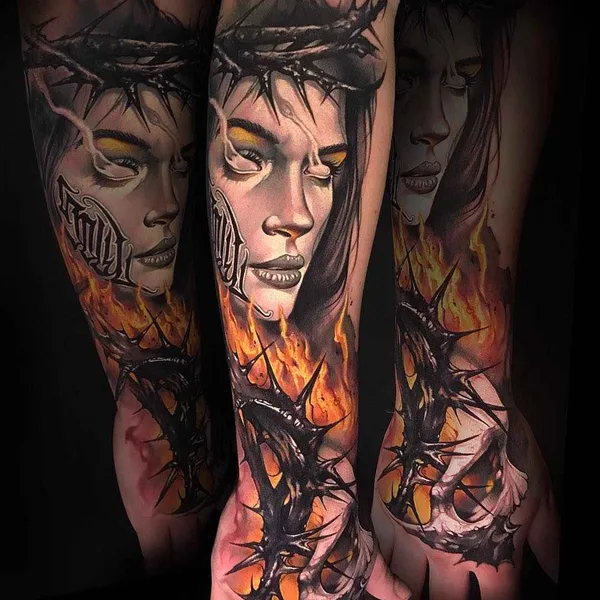 Author's Style tattoo by Benjamin Laukis in Melbourne