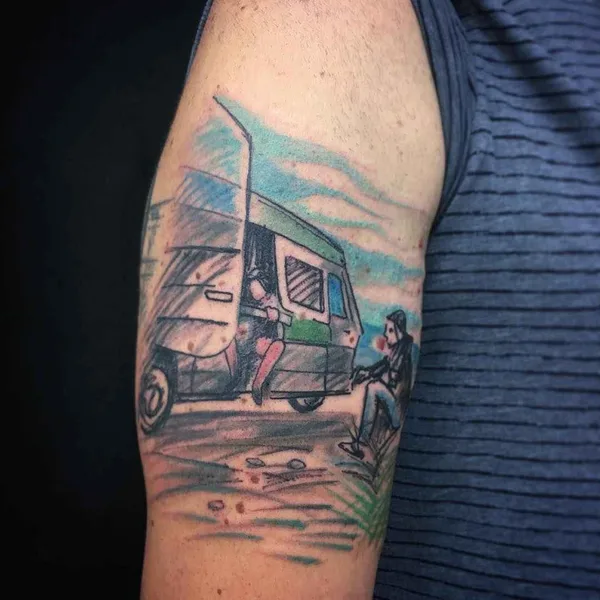 Скетч tattoo by Fabio MOROF Moro in Genova