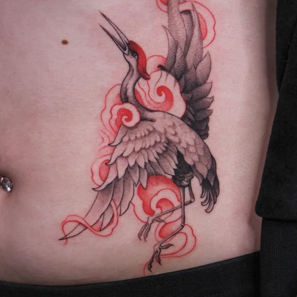 Graphic tattoo by Daria More  in Köln