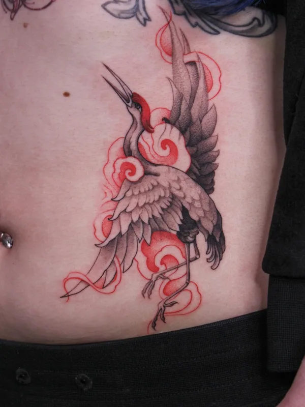 color japanese Tatuagem em stomach #71486 | Tatuador Daria More 