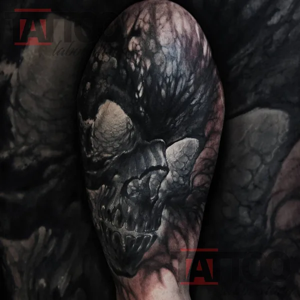 Portrait tattoo by Max Drugger in Волгодонск