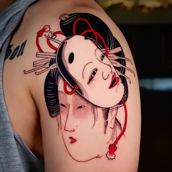 Japanese tattoo by dino_oriental in Los Angeles